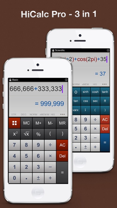 Screenshot #1 pour Calculator 3 in 1