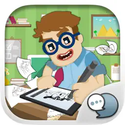 Mr. ChatSticK Stickers and Emoji app icon