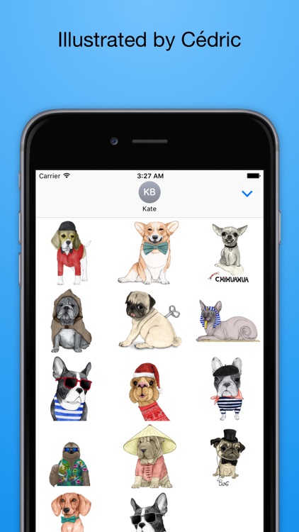 Cute Dogs - Redbubble sticker pack