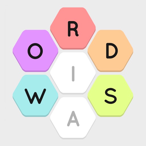 Word Search Hexagons - Free Puzzles iOS App