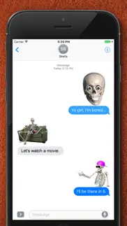 How to cancel & delete skelly stickers: skulls and skeletons 2