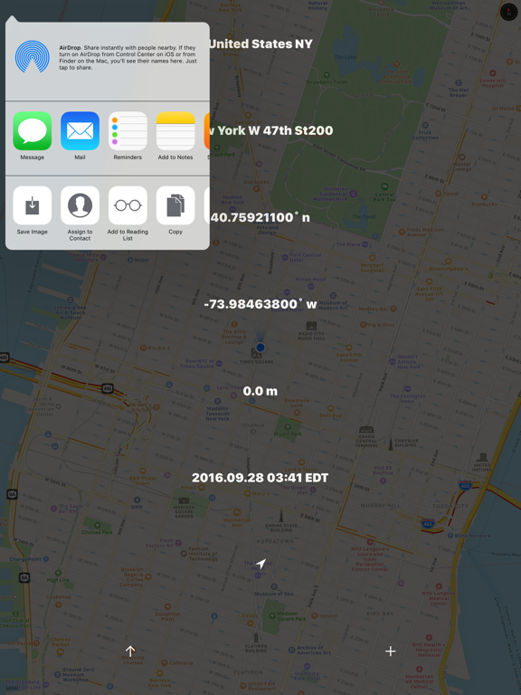 Screenshot #6 pour WGPS 2 AR | GPS Display App