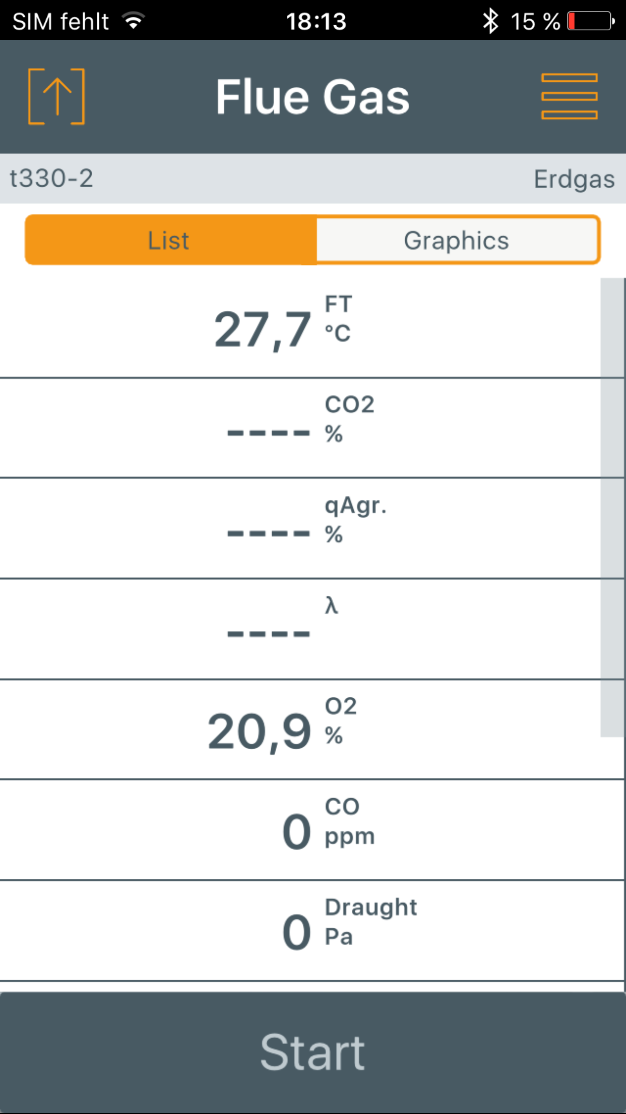 testo Combustion App