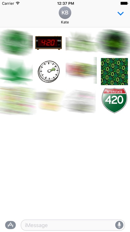 420 Stickers