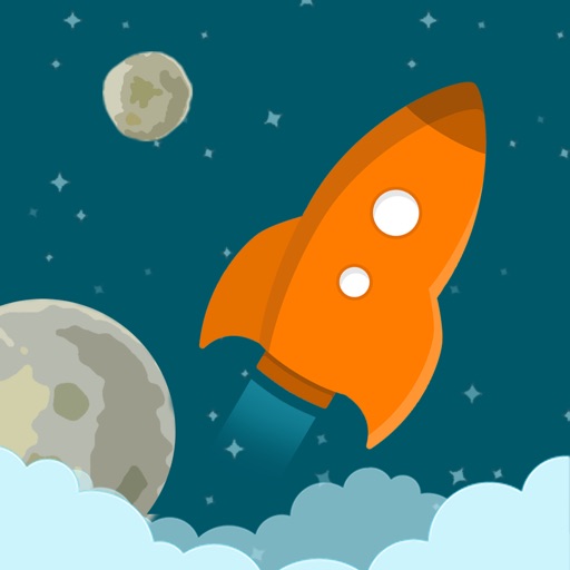 Astro Rocket Saga - Asteroids diving survival game iOS App