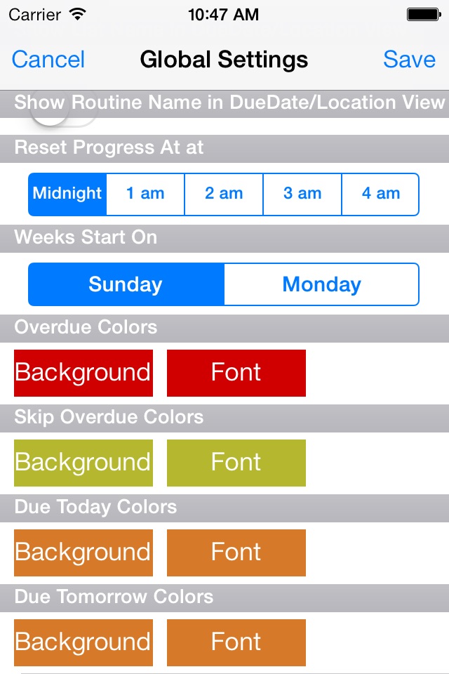 Chore Checklist screenshot 2