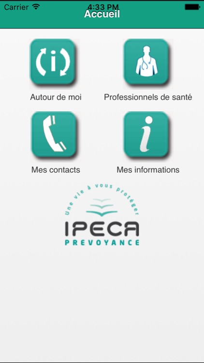 Géolocalisation des professionnels de santé