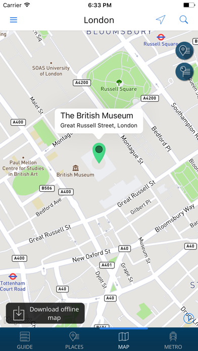 London Travel Guide with Offline Street Map screenshot 4