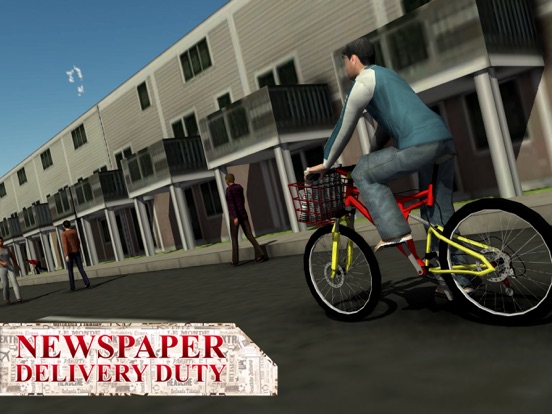 Screenshot #4 pour Livraison de journaux boy & bike jeu de course