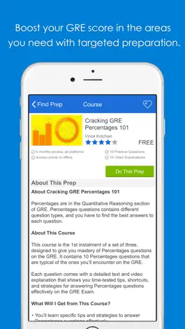 Game screenshot PrepEd GRE Exam Preparation apk