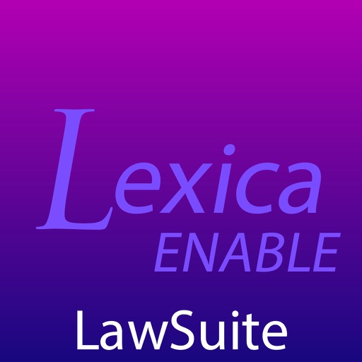 Lexica Word Finder for ENABLE iOS App