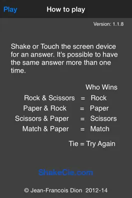 Game screenshot Rock Paper Scissors Match RPSM apk