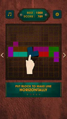 Game screenshot Vintage Block Puzzle Game hack