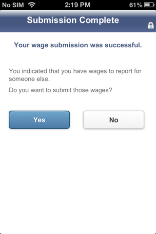 SSA Mobile Wage Reporting screenshot 3