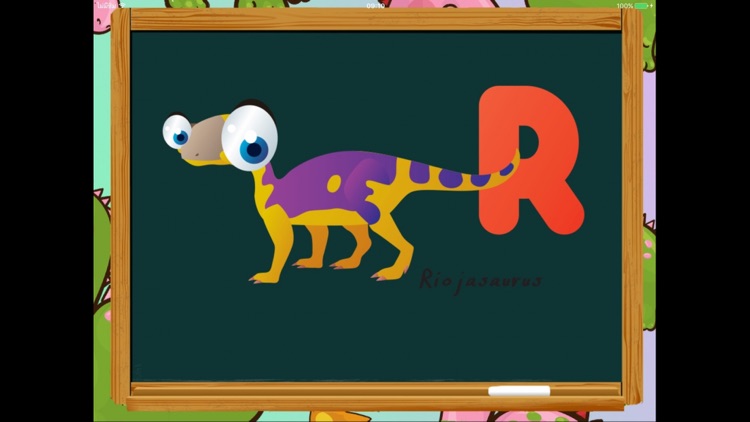 ABC Dinosaur Tracing Listening Kid Preschools Year screenshot-3