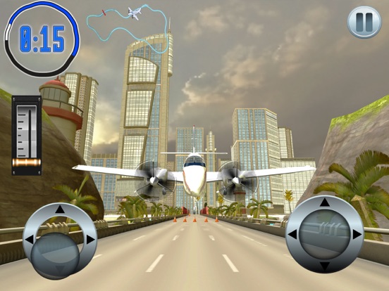 Screenshot #6 pour Simulation Pilot Flight réel: Drive airoplane 3D