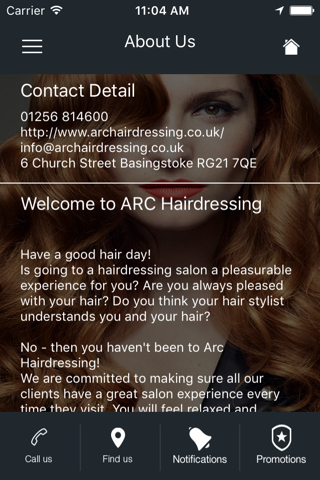 ARC Hairdressing screenshot 3