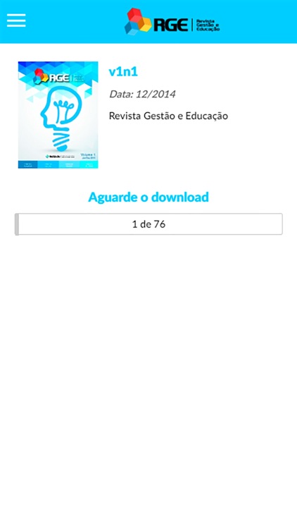 Revista Gestão e Educação screenshot-3