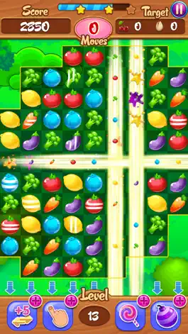 Game screenshot Farm King - Vegetable Match 3 Game apk