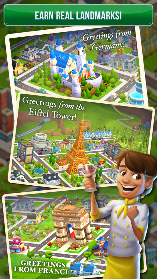 #2. Dream City: Metropolis (iOS) 来自: Storm8 Studios
