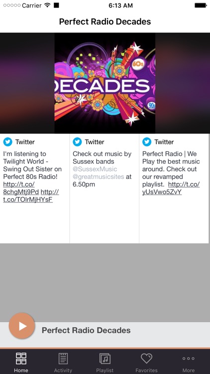 Perfect Radio Decades