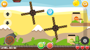 Artillery Monster Box FREE - Physics Puzzle Game screenshot