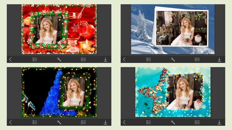 Christmas Special Picture Frame - Make Profile pic