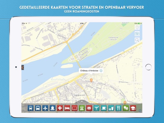 Val de Loire Visitor Guide iPad app afbeelding 4