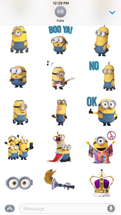 Minions Movie Stickers by Universal Studios Interactive