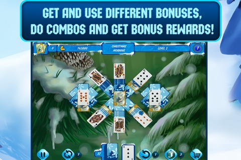 Solitaire Jack Frost Winter Adventures screenshot 3