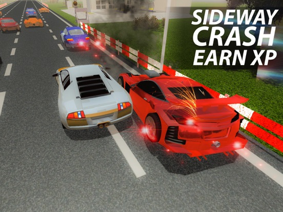 Screenshot #2 for Crazy Smashy Road Racing: Cars Battle