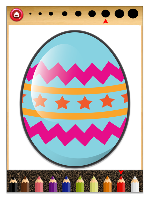Screenshot #6 pour Pâques Coloring Book Œufs enfants