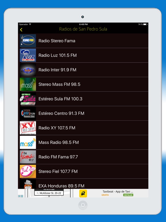 Screenshot #5 pour Radios de Honduras FM y AM - Emisoras en Vivo / Hn