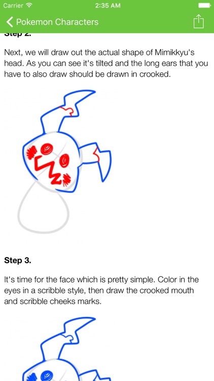 How To Draw Pokemon Step By Step screenshot-3