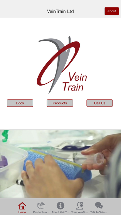 Screenshot #1 pour VeinTrain APP
