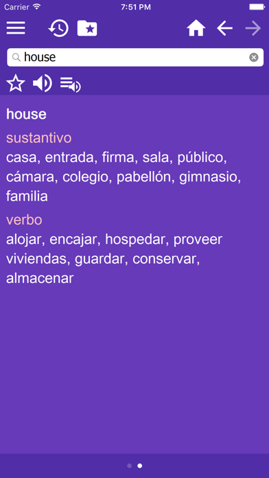 English Multilingual dictionary screenshot 3