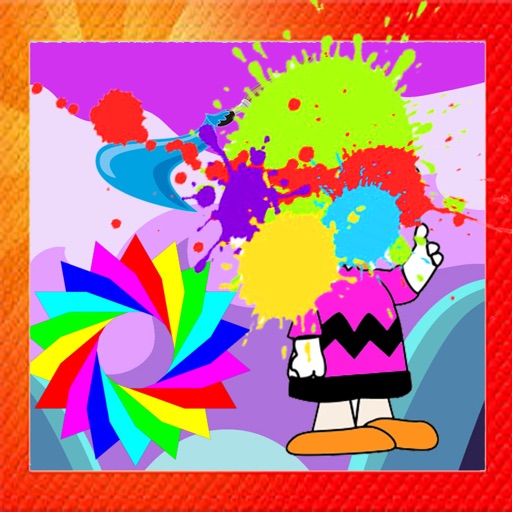 Paint For Kids Game Charlie Brown Version iOS App