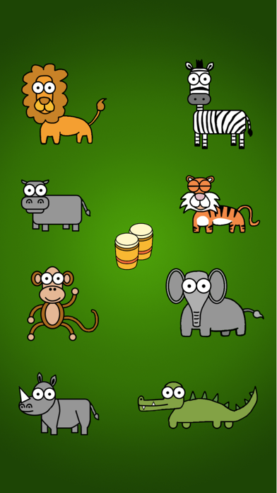 Screenshot #1 pour Jungle animals for babies