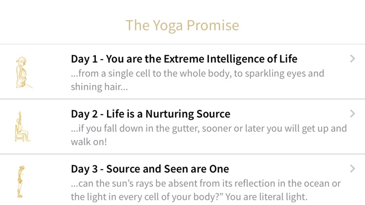 The Yoga Promise