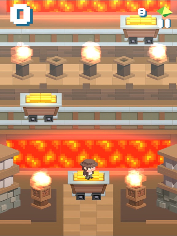 Screenshot #6 pour Blocky Leapers - Super Endless World Jumper