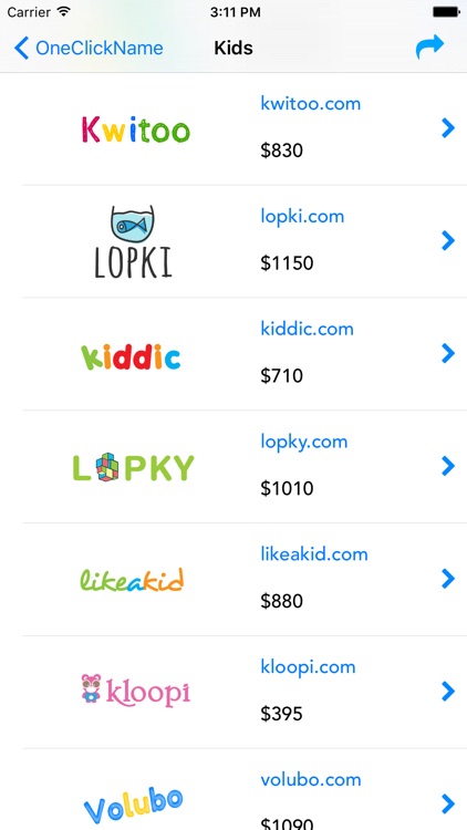 OneClickName - Nombres de Dominio screenshot-3