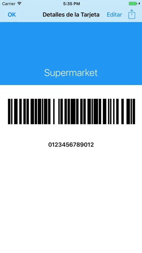 Tarjetas de Cliente