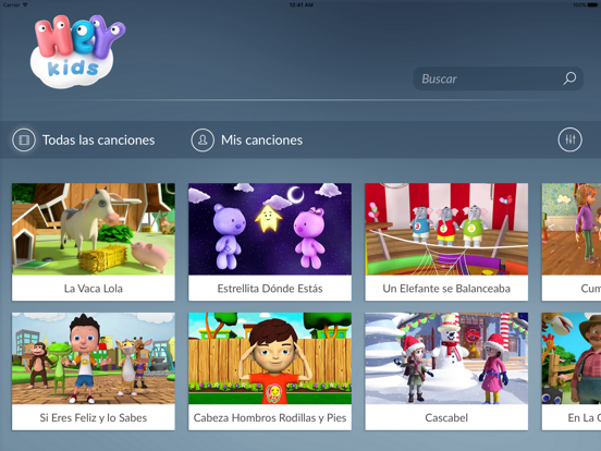 Screenshot #4 pour Canciones Infantiles - HeyKids