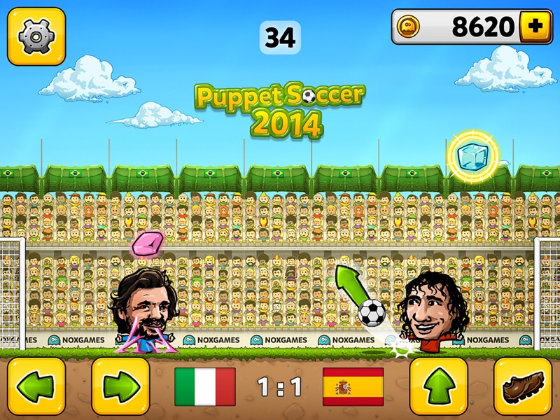 Puppet Soccer 2014 - Campeonato de fútbol del mundo de marionetas screenshot 7