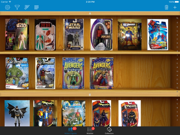 Action Figures Toys Collector for iPad screenshot-3