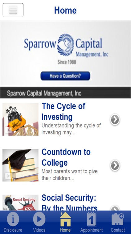 Sparrow Capital Management, Inc.