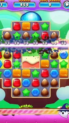 Game screenshot Candy Witch Puzzle Halloween apk