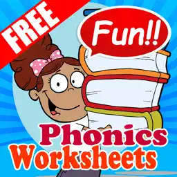 Phonics Kindergarten 1st Grade English Worksheets app icon