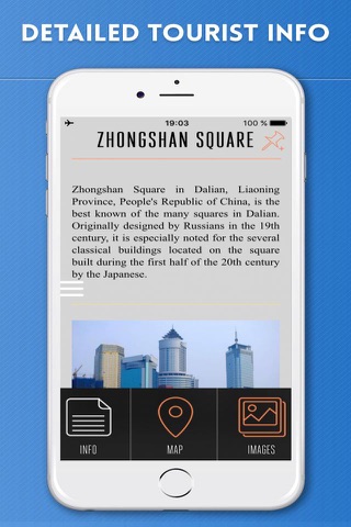 Dalian Travel Guide with Offline City Street Map screenshot 3