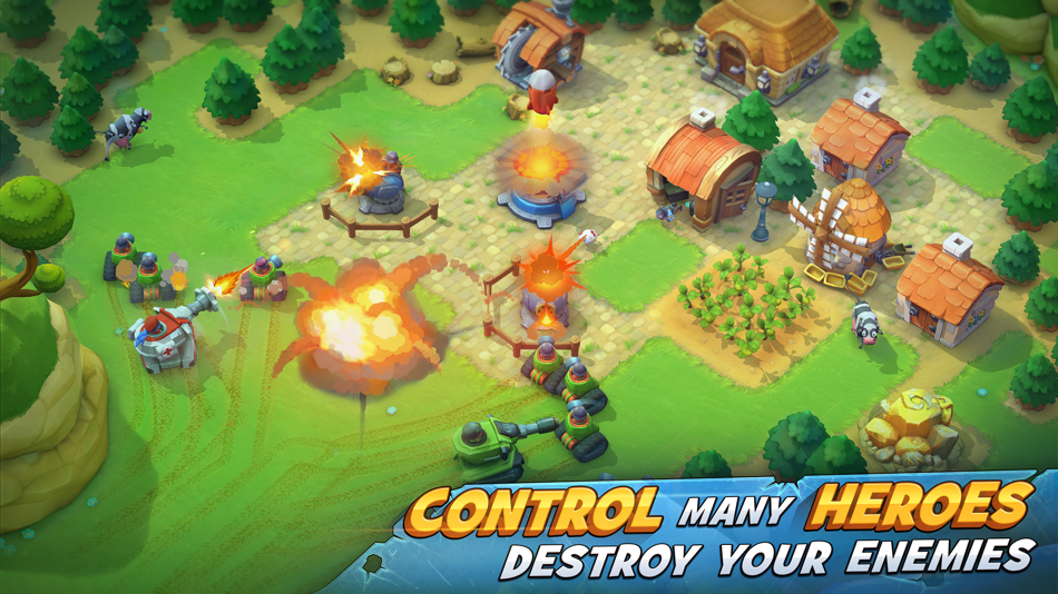 #3. Fieldrunners Attack! (iOS) Podle: Subatomic Studios, LLC